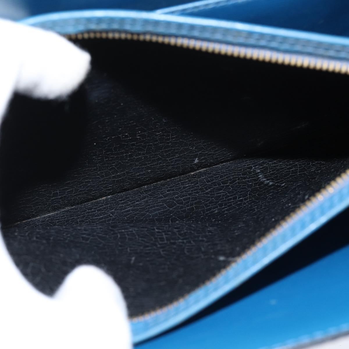 Louis Vuitton Capucines Epi Leather Blue Leather Shoulder Bag Bag (Pre-Owned)