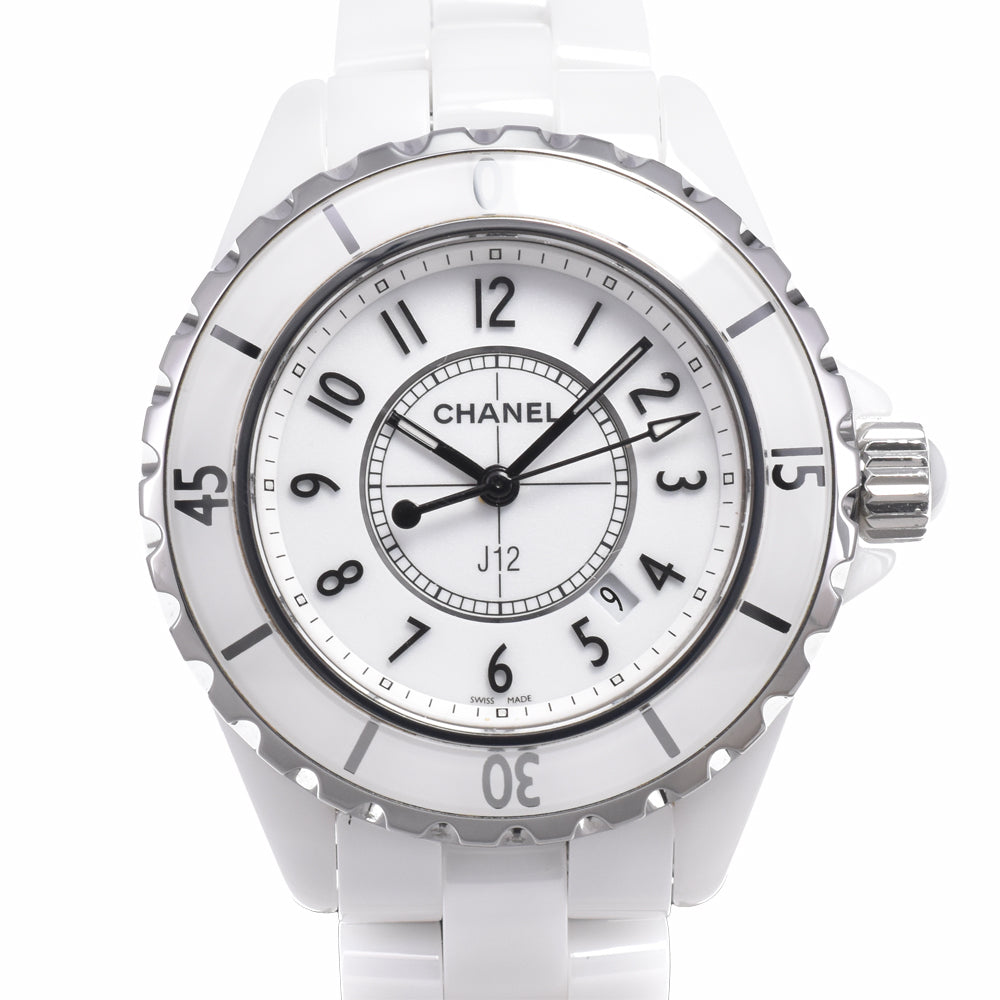 Chanel J12 Quartz Ceramic And Stainless Steel Watch (Pre-Owned)