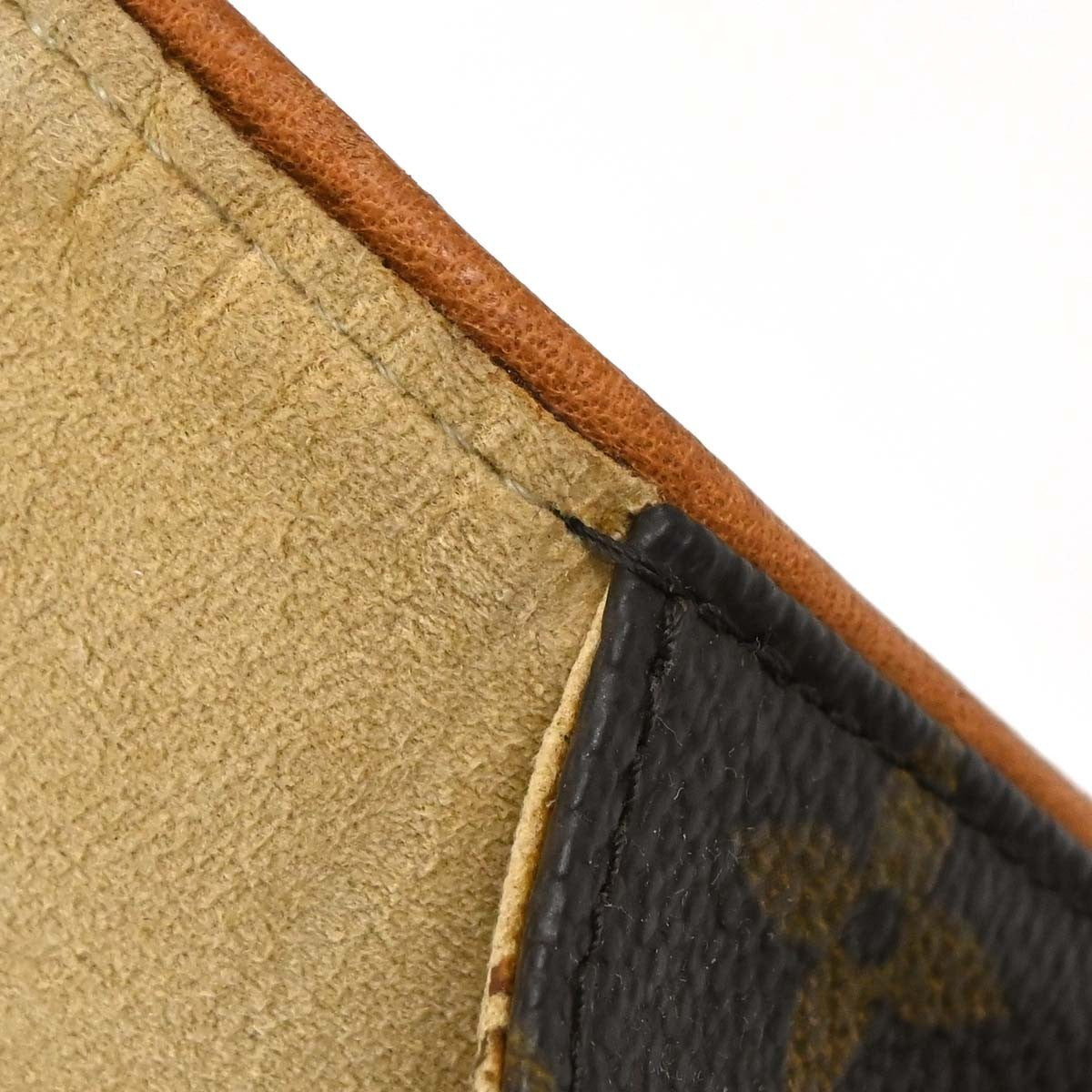 Louis Vuitton Florentine Waist Monogram Canvas Brown Canvas Handbag (Pre-Owned)