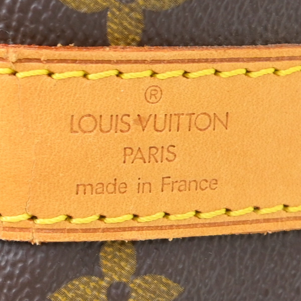 Louis Vuitton Keepall Bandouliere Monogram Canvas Brown Canvas Travel Bag Bag (Pre-Owned)