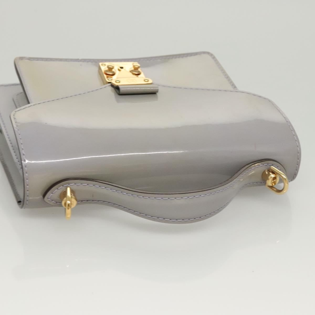 Louis Vuitton Monceau Vernis Purple Patent_Leather Handbag (Pre-Owned)
