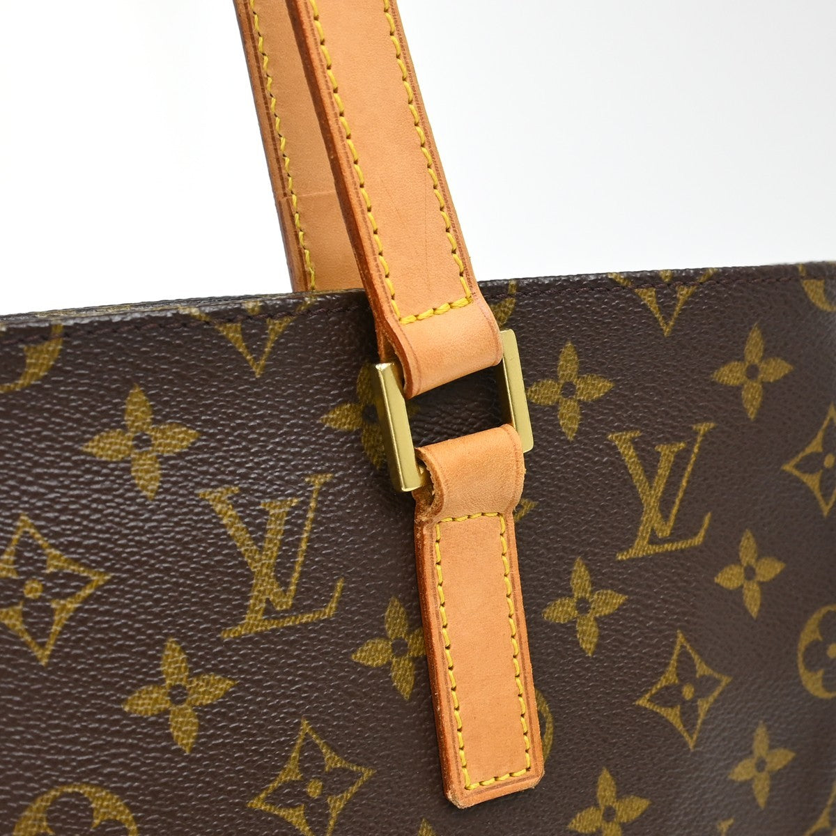 Louis Vuitton Vavin Monogram Empreinte Leather Brown Canvas Handbag (Pre-Owned)