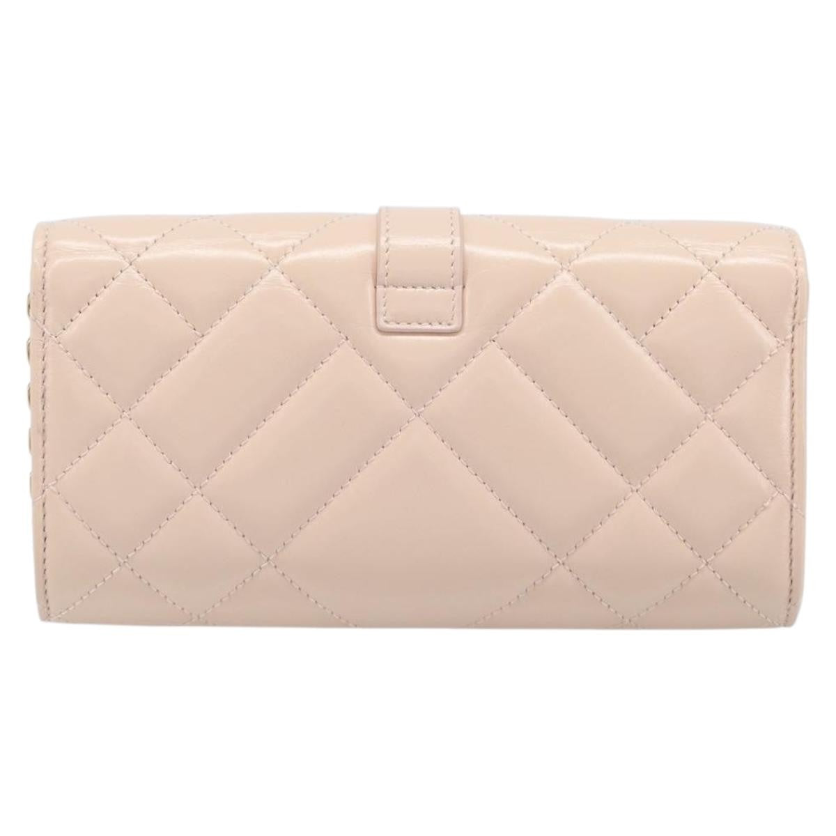 Versace Greca Goddess Convertible Clutch Leather Pink Leather Clutche & Pouche Bag (Pre-Owned)