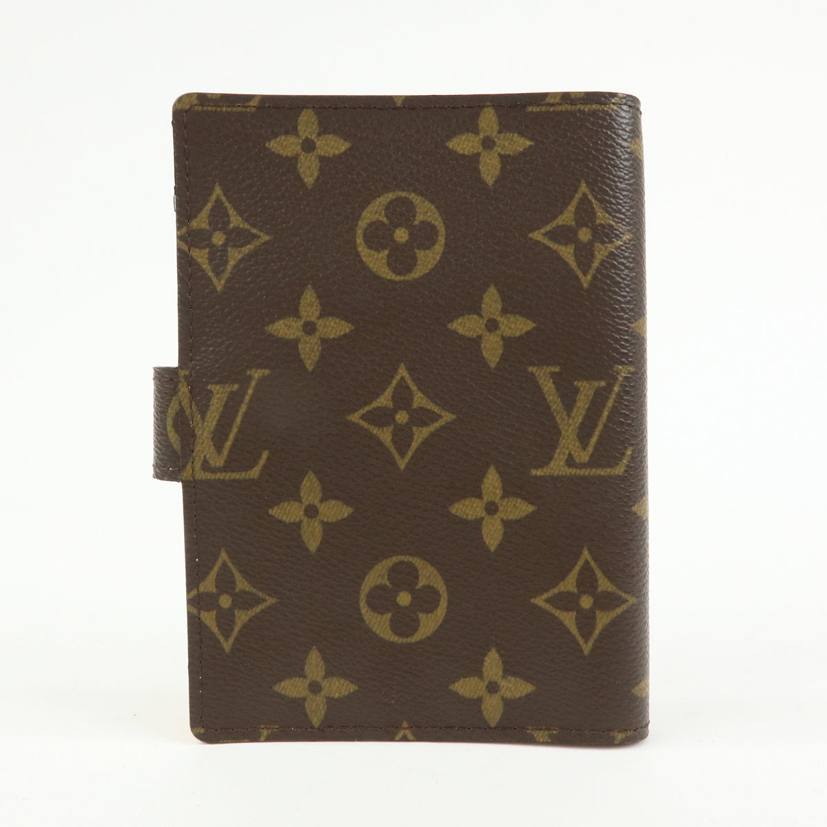 Louis Vuitton Koala Ring Agenda Cover Monogram Canvas Brown Canvas Briefcase Bag (Pre-Owned)