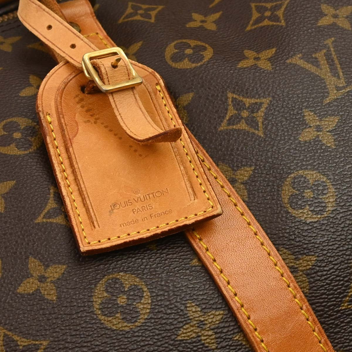 Louis Vuitton Keepall Monogram Canvas Brown Canvas Travel Bag Bag (Pre-Owned)