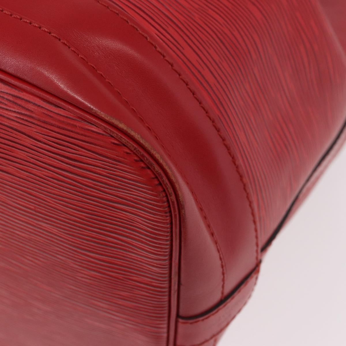 Louis Vuitton Noe Epi Leather Red Leather Shoulder Bag Bag (Pre-Owned)
