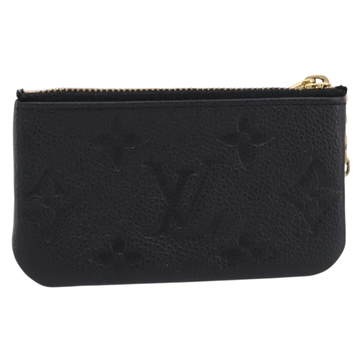 Louis Vuitton Key Monogram Empreinte Leather Black Leather Clutche & Pouche Bag (Pre-Owned)