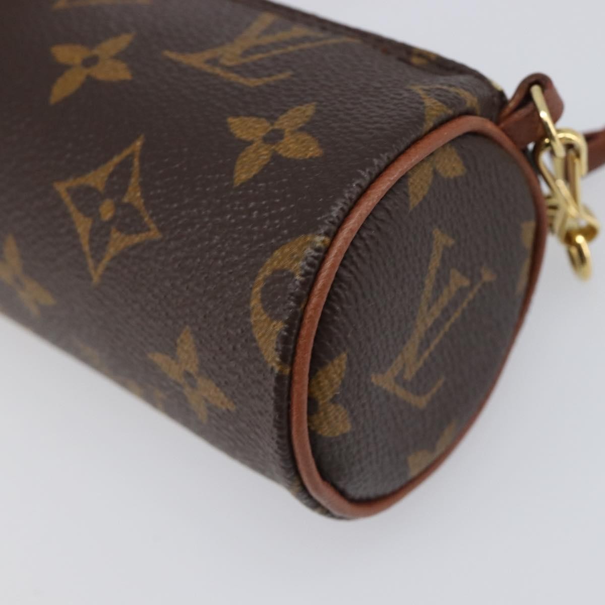 Louis Vuitton Papillon Pochette Monogram Canvas Brown Canvas Clutche & Pouche Bag (Pre-Owned)