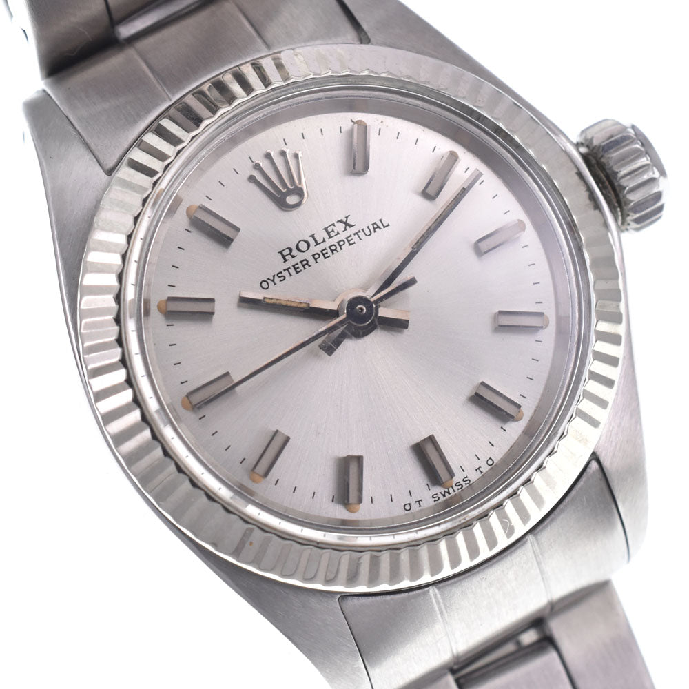 Rolex Oyster Perpetual Automatic Stainless Steel Watch (Pre-Owned)
