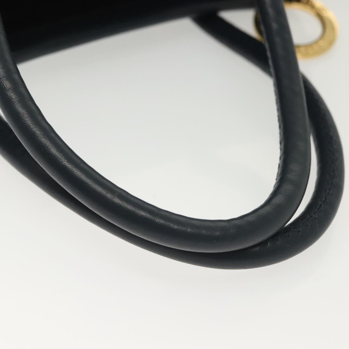 Celine Handbag Nylon Navy Nylon Handbag (Pre-Owned)