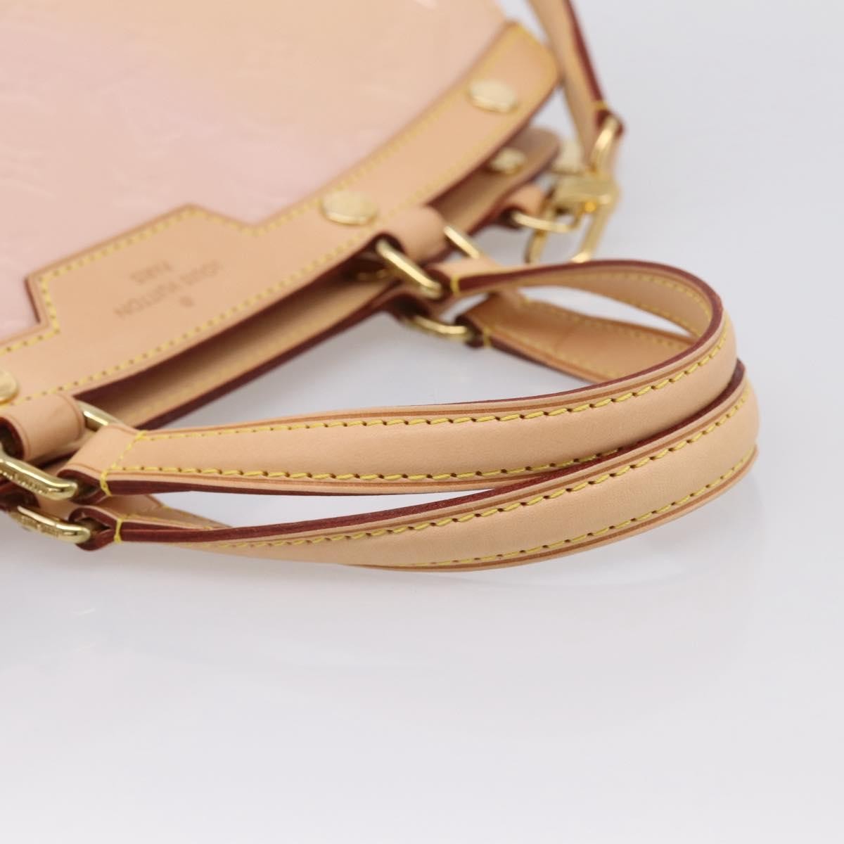 Louis Vuitton Blair Monogram Vernis Pink Patent_Leather Handbag (Pre-Owned)