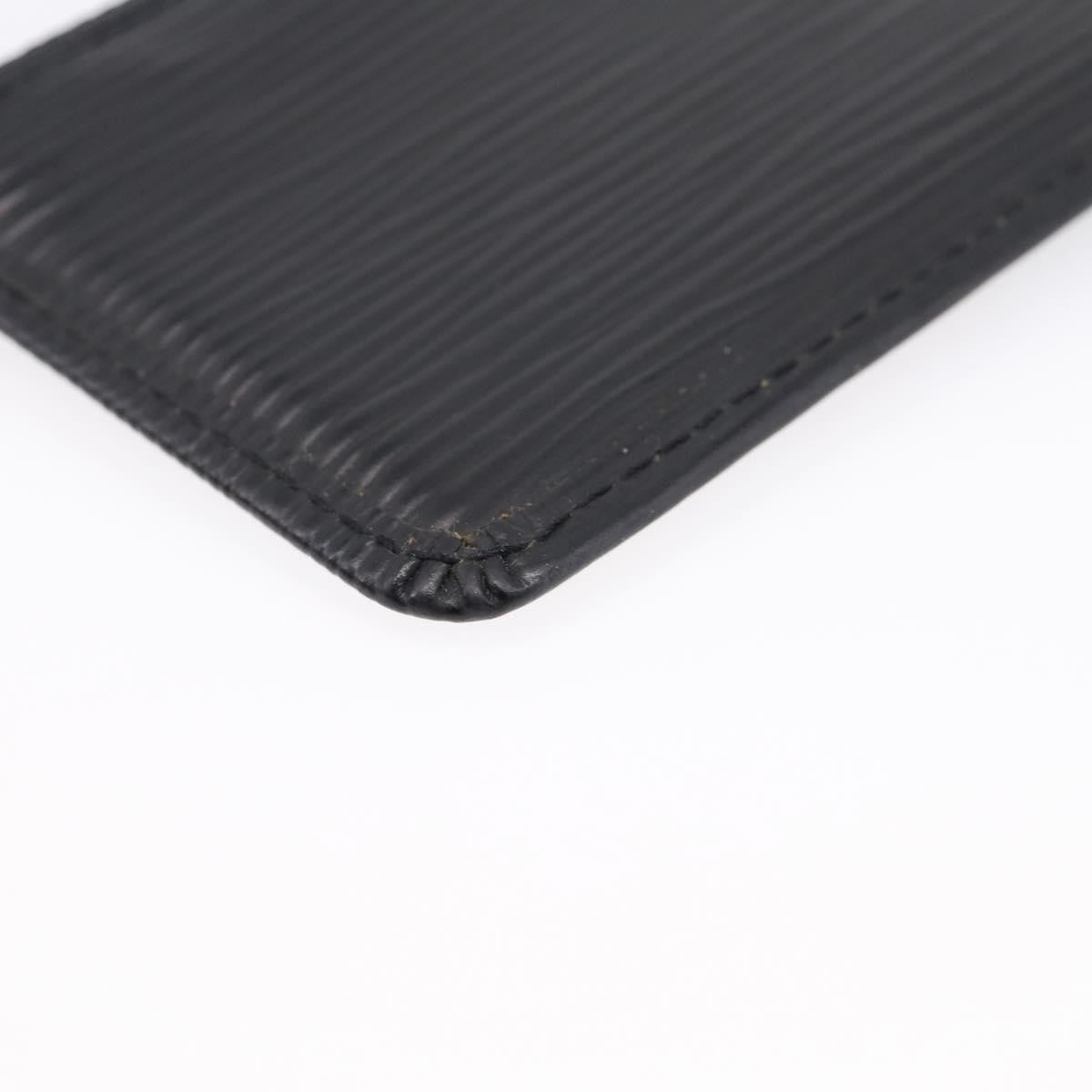 Louis Vuitton Pochette Clés Epi Black Leather Wallets Accessory (Pre-Owned)