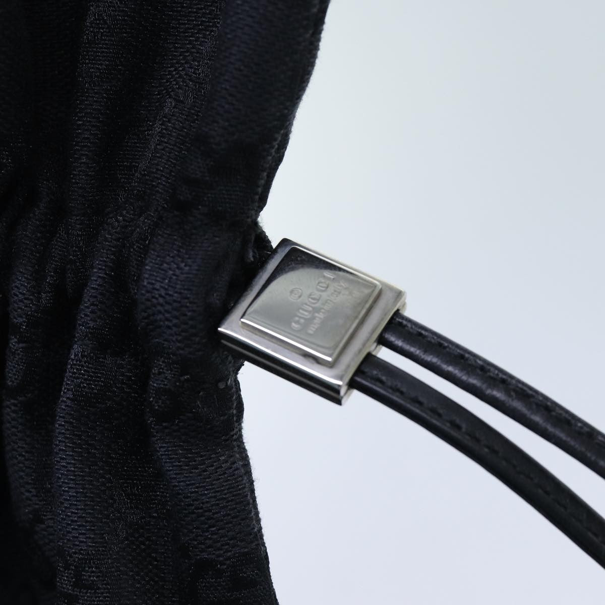 Gucci Gg Canvas Canvas Black Canvas Clutche & Pouche Bag (Pre-Owned)