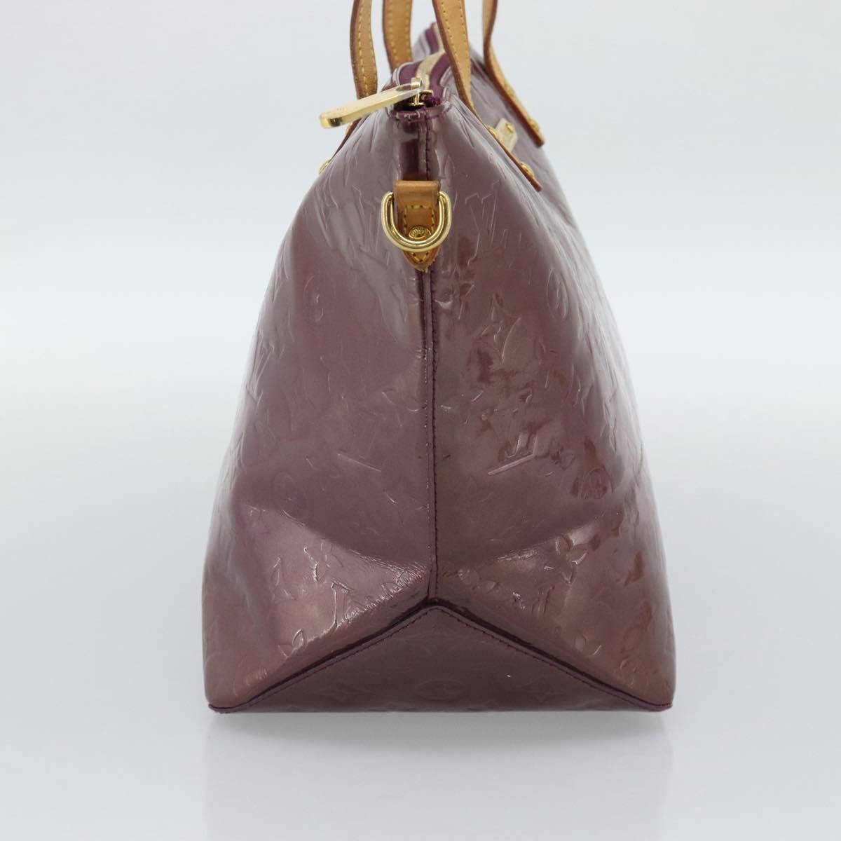 Louis Vuitton Bellevue Monogram Vernis Purple Patent_Leather Tote Bag Bag (Pre-Owned)