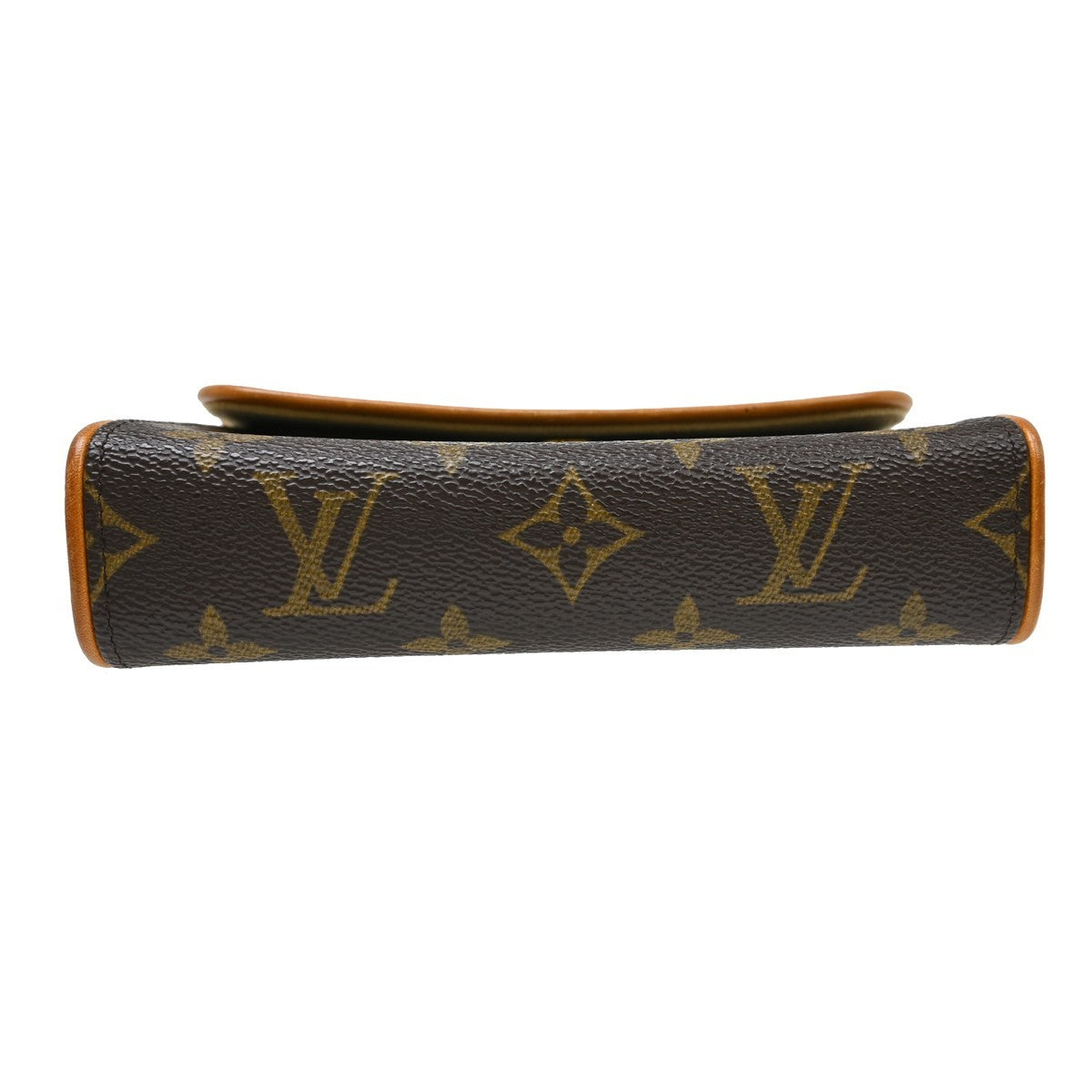 Louis Vuitton Florentine Waist Monogram Canvas Brown Canvas Clutche & Pouche Bag (Pre-Owned)