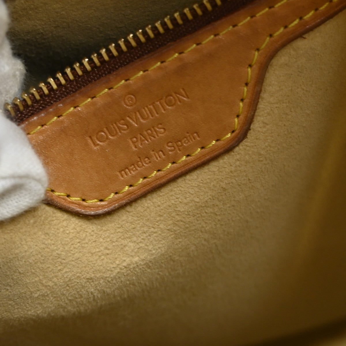 Louis Vuitton Looping Monogram Canvas Brown Canvas Handbag (Pre-Owned)