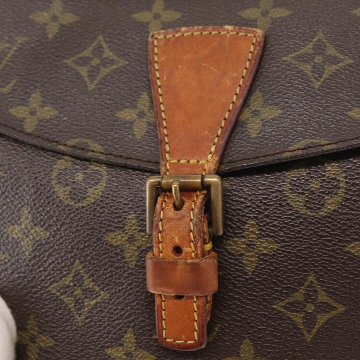 Louis Vuitton Jeune Fille Monogram Canvas Brown Canvas Shoulder Bag Bag (Pre-Owned)
