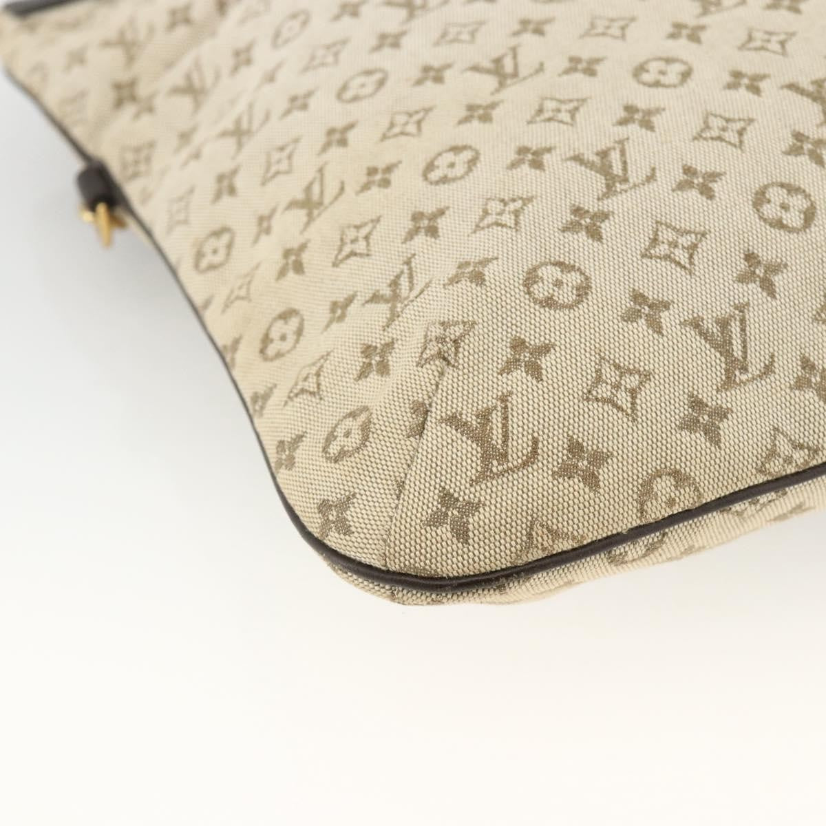 Louis Vuitton Francoise Mini Lin Khaki Canvas Tote Bag Bag (Pre-Owned)