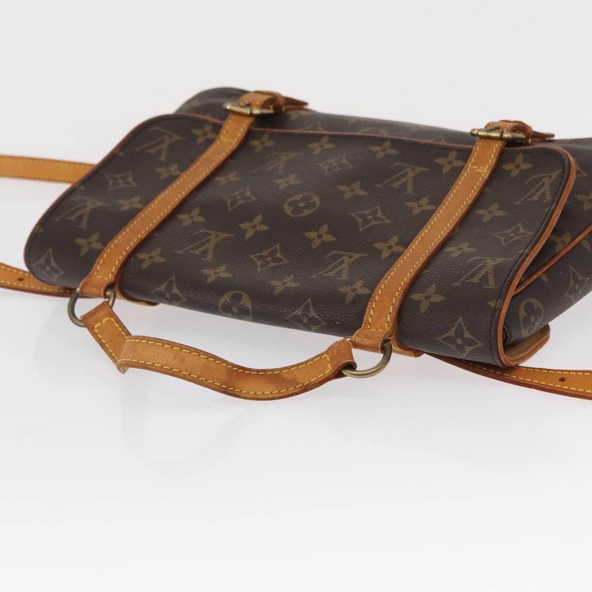 Louis Vuitton Marelle Sac A Dos Monogram Canvas Brown Canvas Backpack Bag (Pre-Owned)