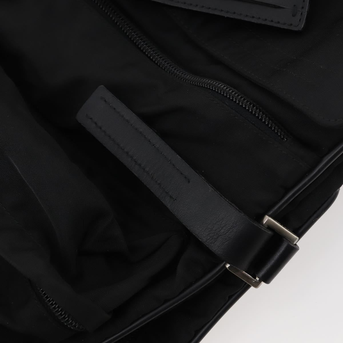 Prada Garment Carrier Tessuto Black Nylon Handbag (Pre-Owned)