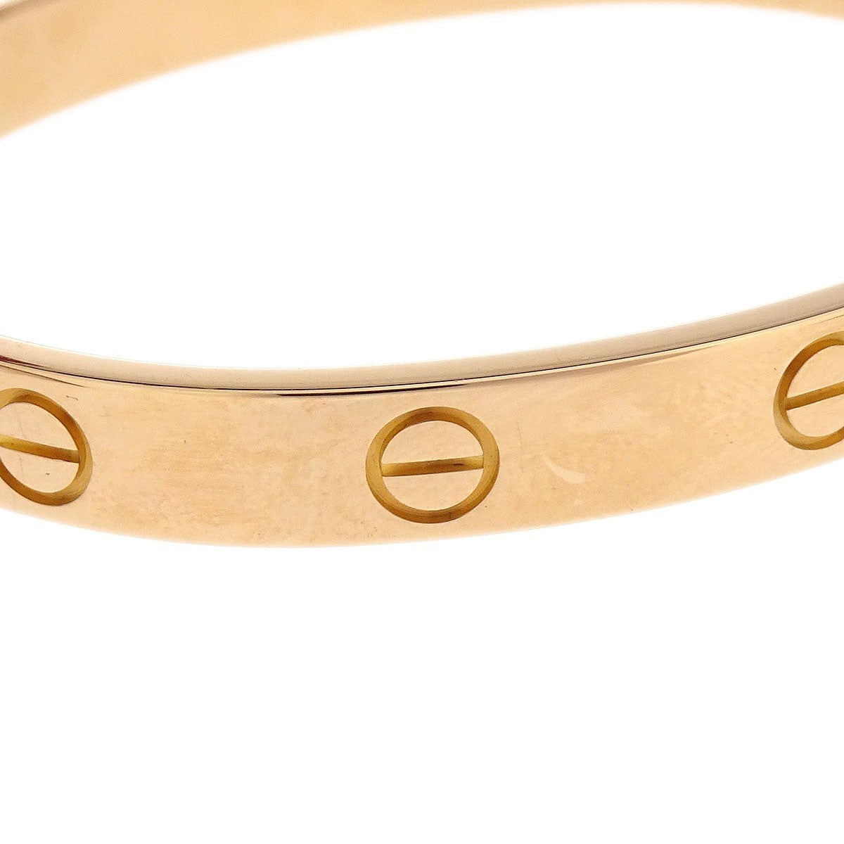 Cartier Love 18K Rose Gold Gold Rose_Gold Bracelet Jewelry (Pre-Owned)