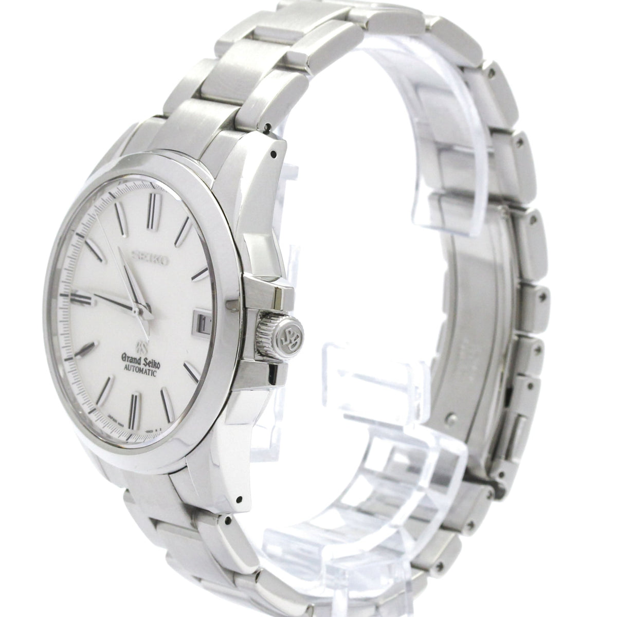 Grand Seiko Elegance Mechanical Automatic Stainless Steel With Mother Of Pearl Watch (Pre-Owned)