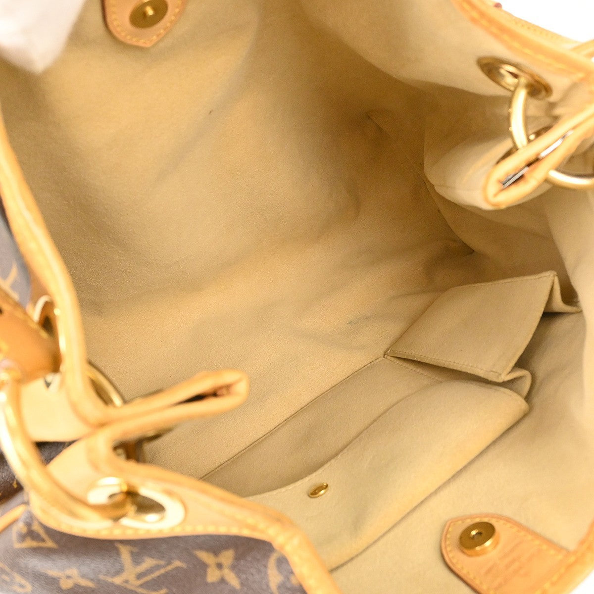 Louis Vuitton Galliera Monogram Canvas Brown Canvas Handbag (Pre-Owned)