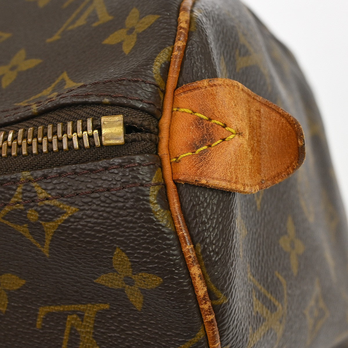 Louis Vuitton Keepall Monogram Canvas Brown Canvas Travel Bag Bag (Pre-Owned)