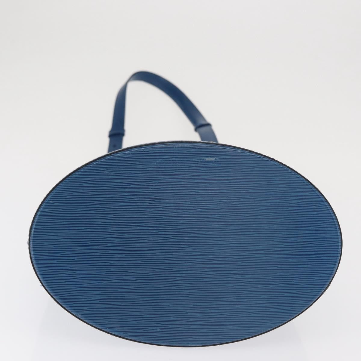 Louis Vuitton Cluny Epi Leather Blue Leather Shoulder Bag Bag (Pre-Owned)