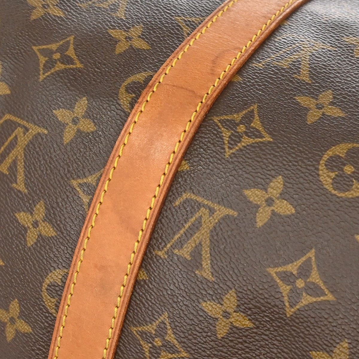 Louis Vuitton Keepall Monogram Canvas Brown Canvas Travel Bag Bag (Pre-Owned)