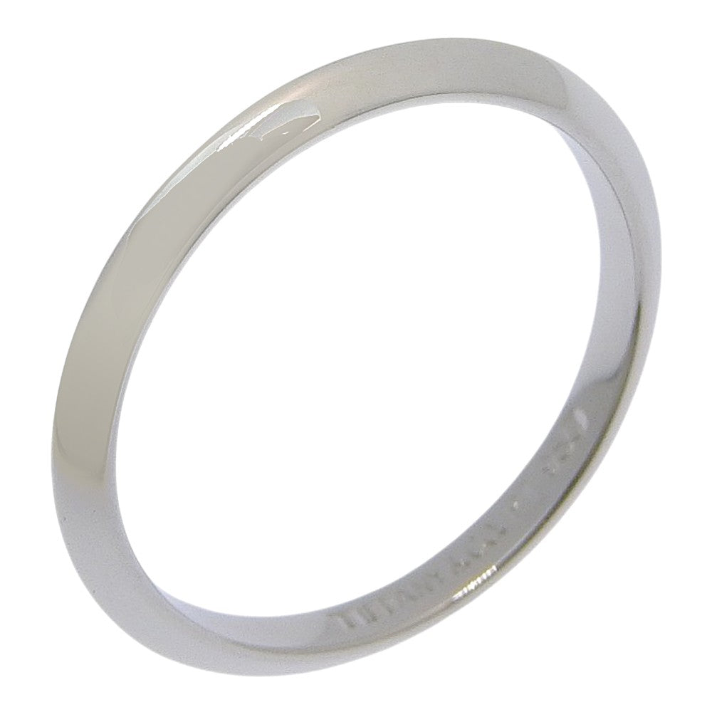 Tiffany & Co. Knife Edge Platinum Silver Platinum Ring Jewelry (Pre-Owned)