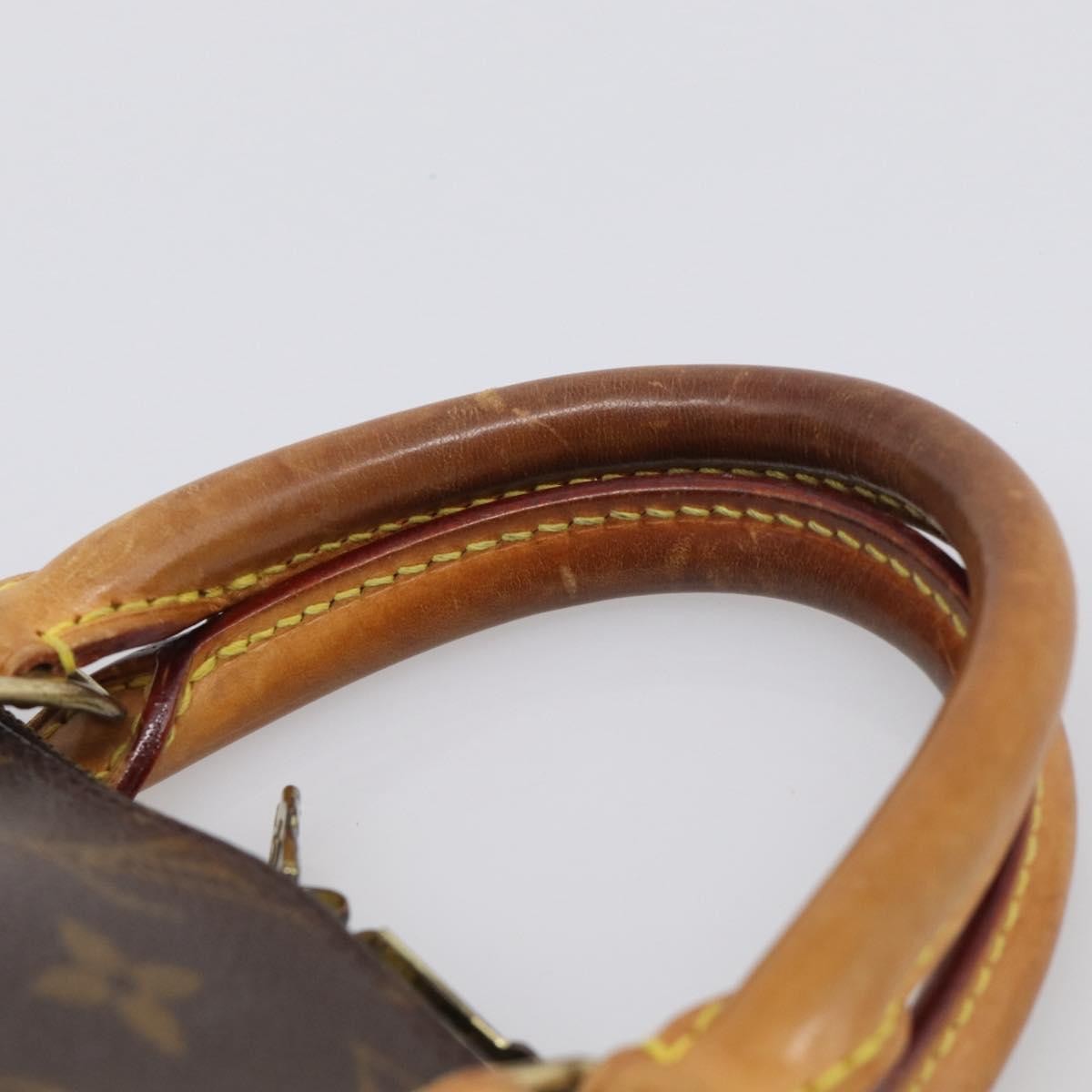 Louis Vuitton Alma Monogram Canvas Brown Canvas Handbag (Pre-Owned)