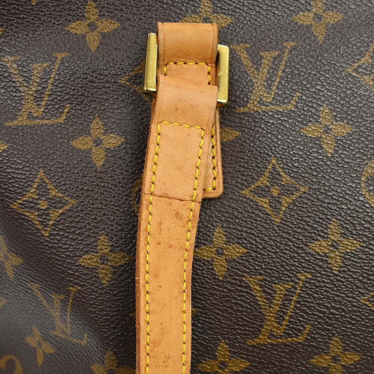 Louis Vuitton Cabas Piano Monogram Canvas Brown Canvas Tote Bag Bag (Pre-Owned)