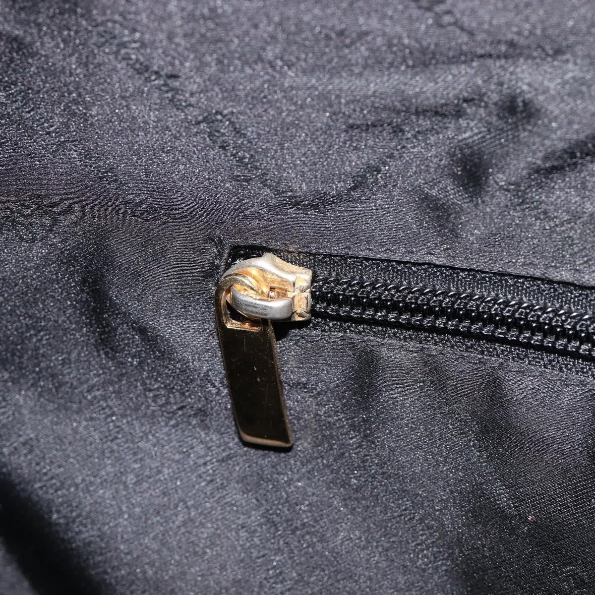Salvatore Ferragamo Gancini Leather Black Leather Crossbody Bag Bag (Pre-Owned)