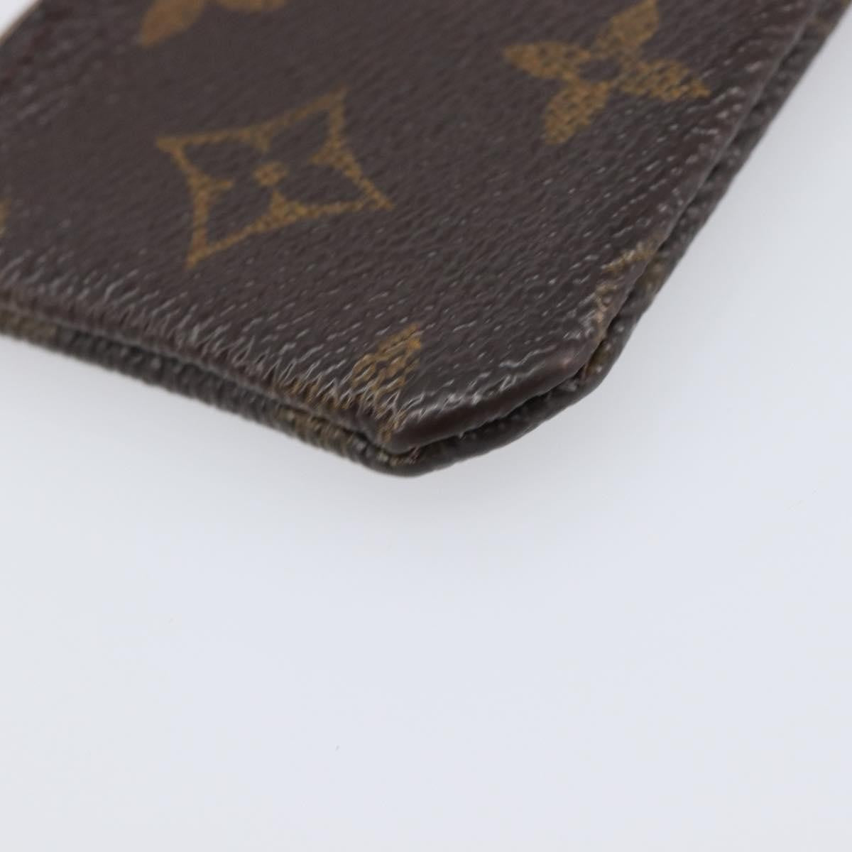 Louis Vuitton Pochette Clés Monogram Canvas Brown Canvas Wallets Accessory (Pre-Owned)