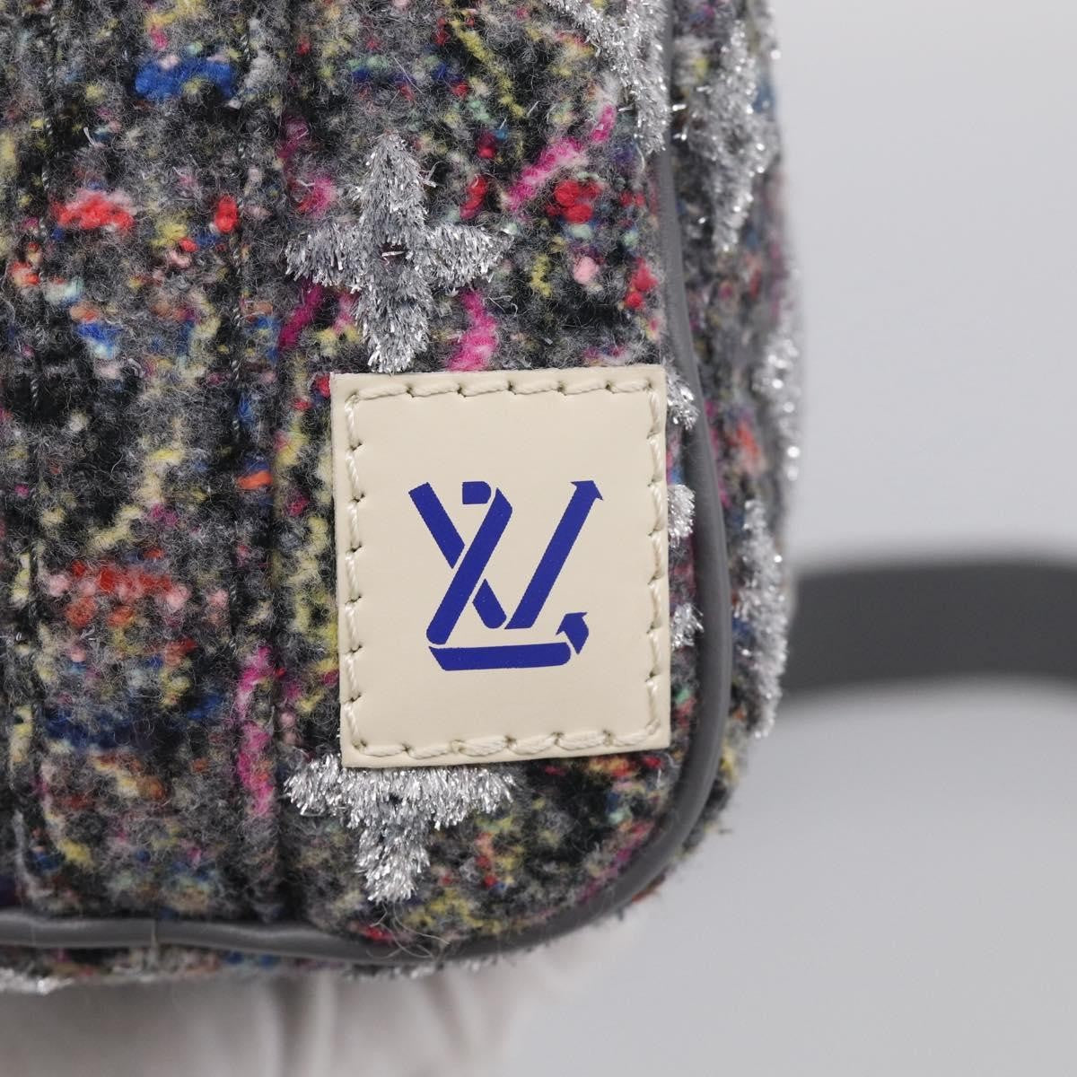 Louis Vuitton Keepall Bandouliere Lv Felt Multicolour Canvas Travel Bag Bag (Pre-Owned)