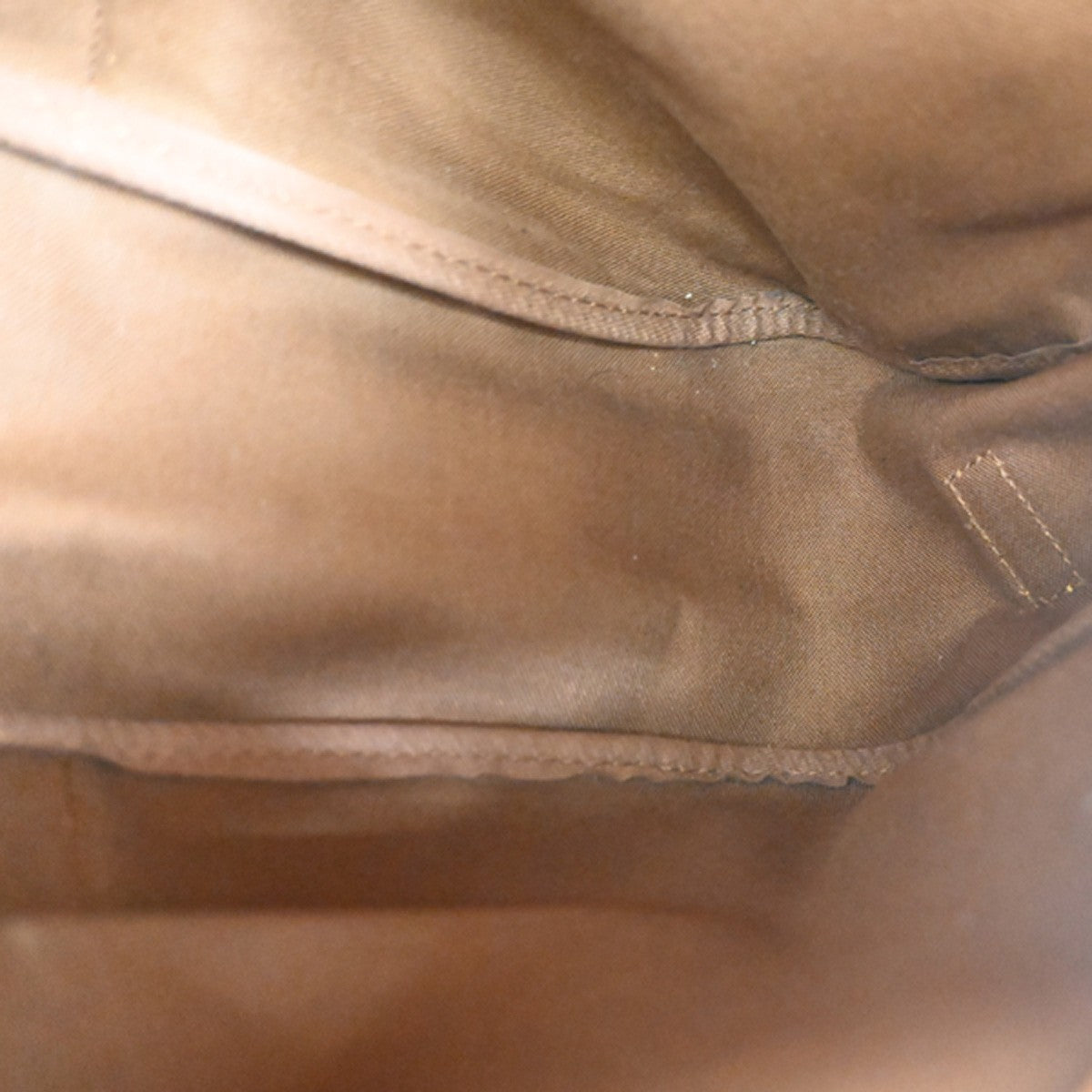 Louis Vuitton Saumur Monogram Brown Canvas Shoulder Bag Bag (Pre-Owned)