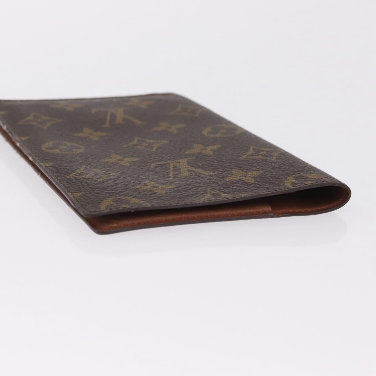 Louis Vuitton Passport Cover Monogram Canvas Brown Canvas Briefcase Bag (Pre-Owned)