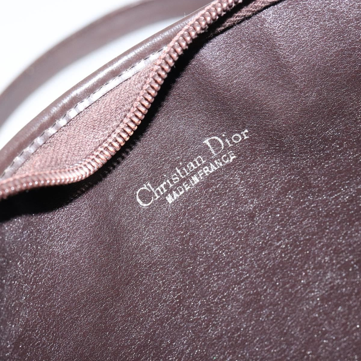 Christian Dior Vintage Trotter Canvas Beige Canvas Shoulder Bag Bag (Pre-Owned)