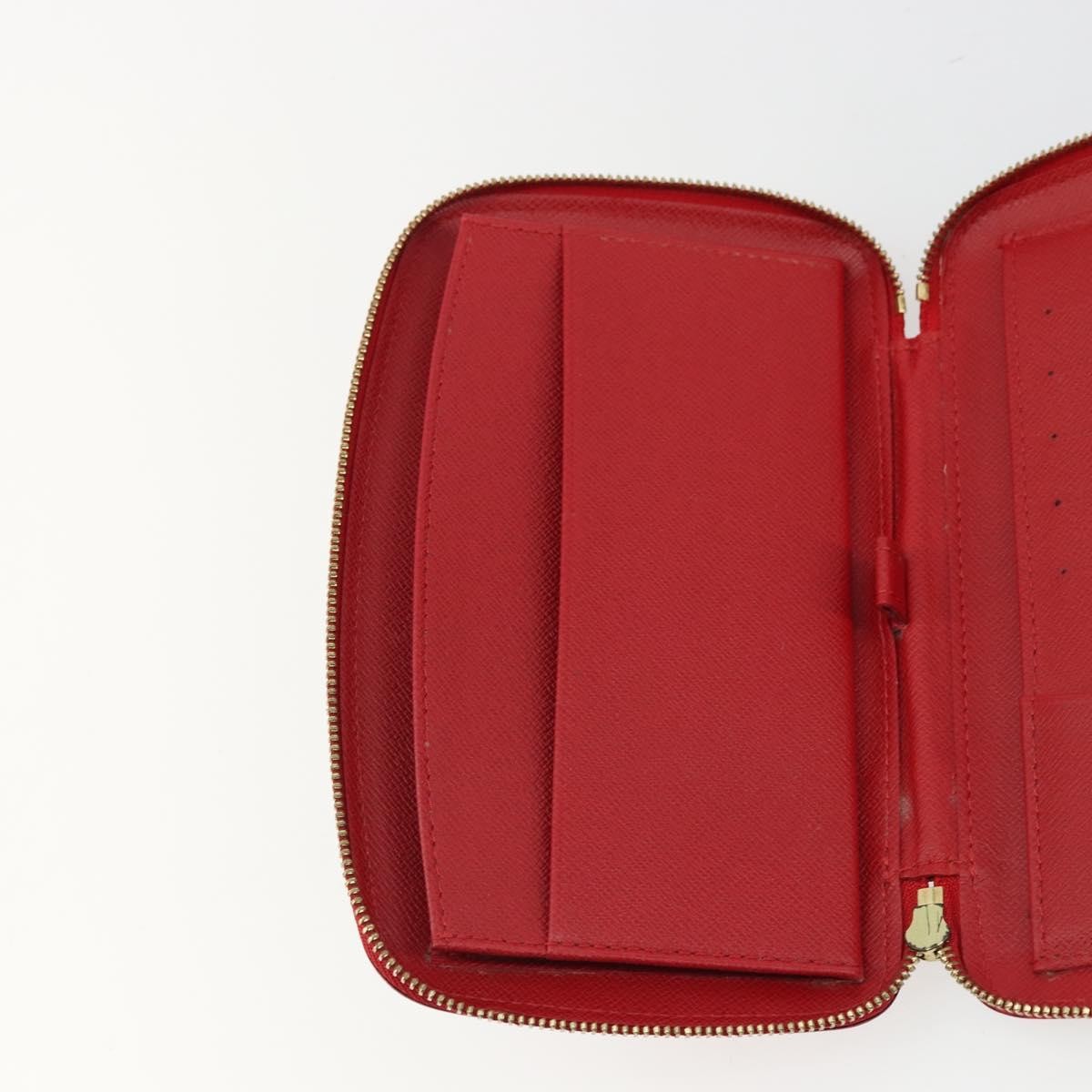Louis Vuitton Geode Organizer Epi Leather Red Leather Wallets Accessory (Pre-Owned)