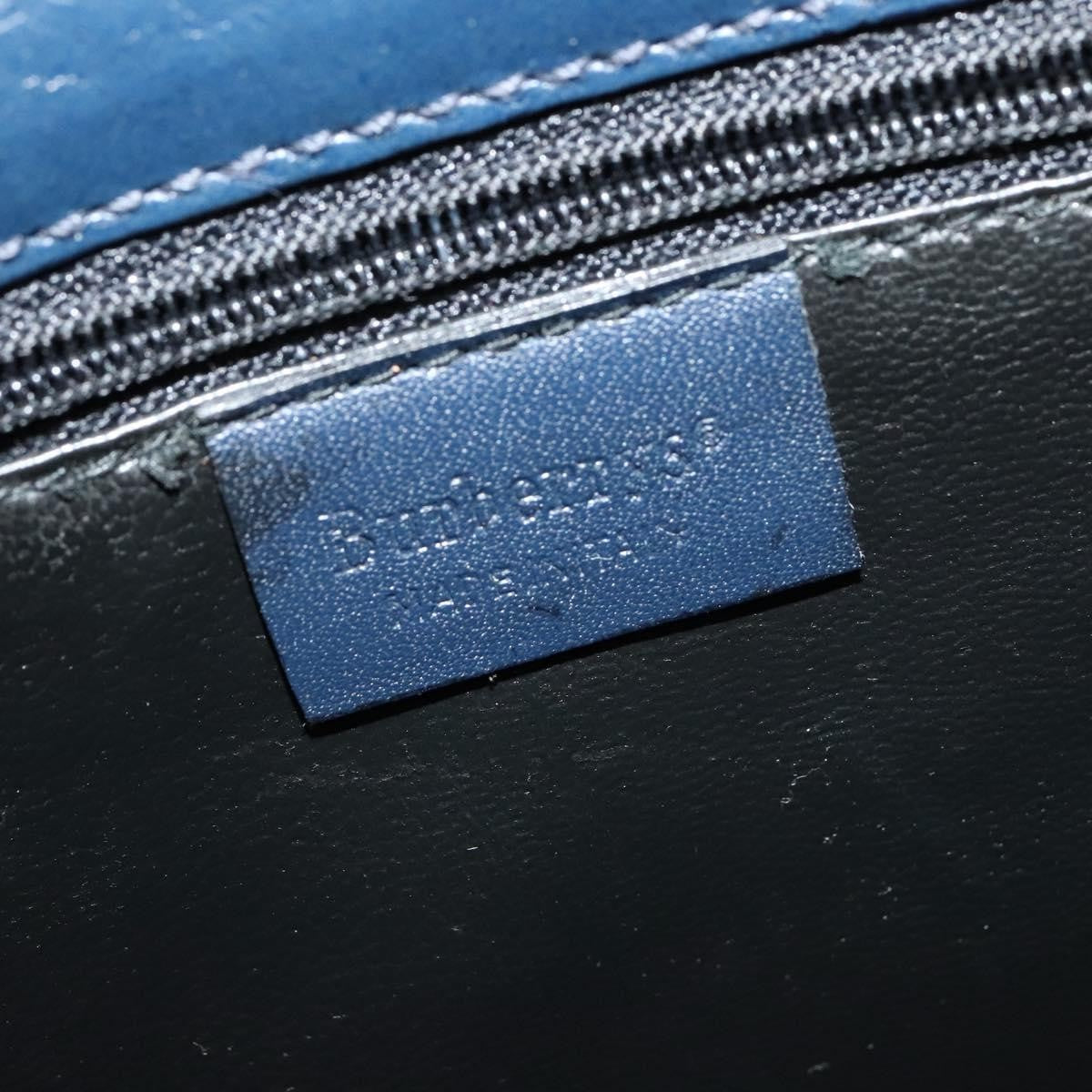 Burberry Flap Shoulder Canvas Navy Canvas Shoulder Bag Bag (Pre-Owned)