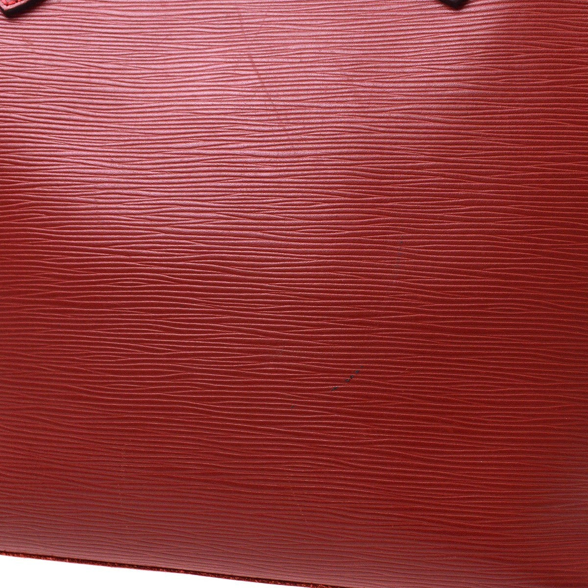 Louis Vuitton Neverfull Tote Epi Leather Red Leather Tote Bag Bag (Pre-Owned)
