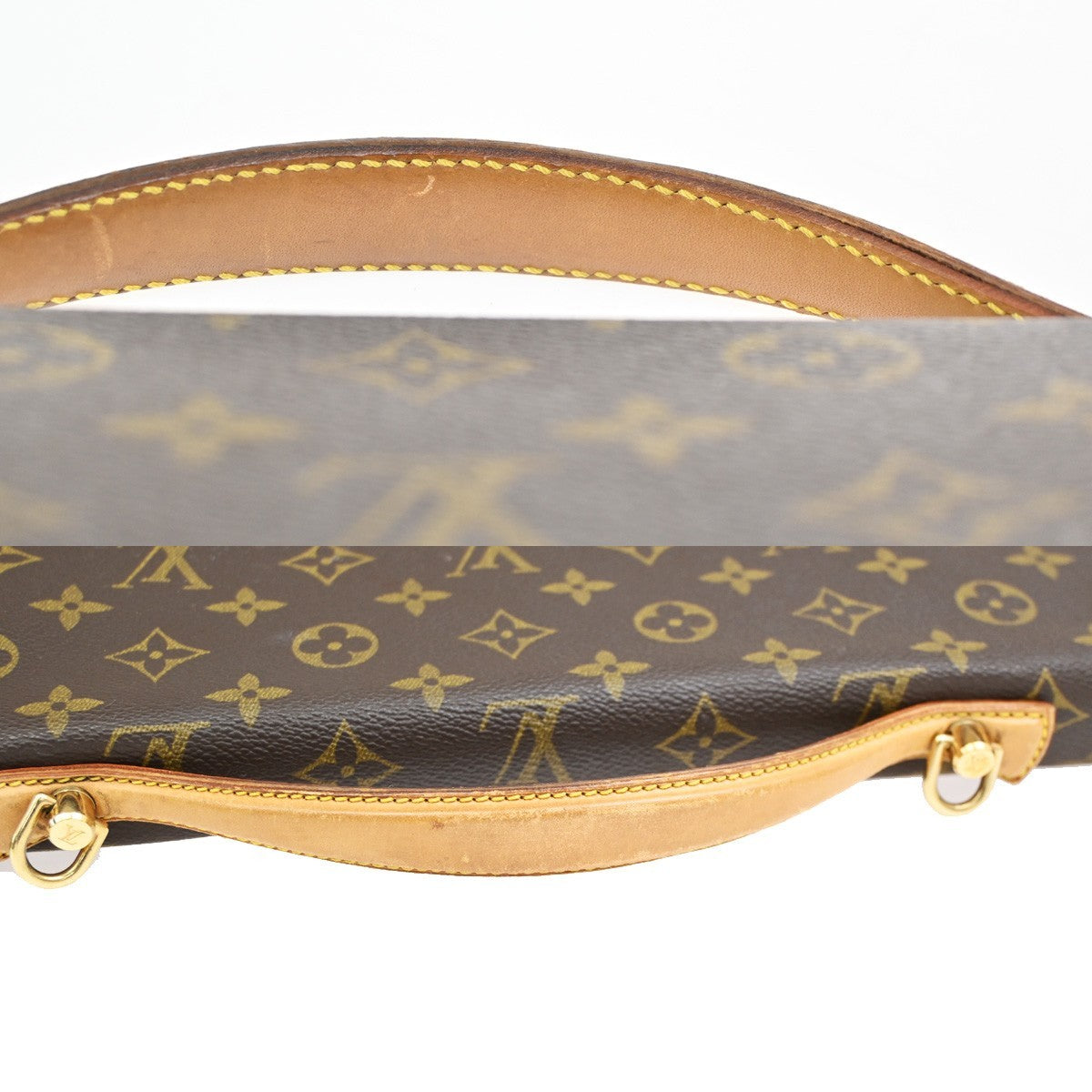 Louis Vuitton Beverly Monogram Canvas Brown Canvas Briefcase Bag (Pre-Owned)