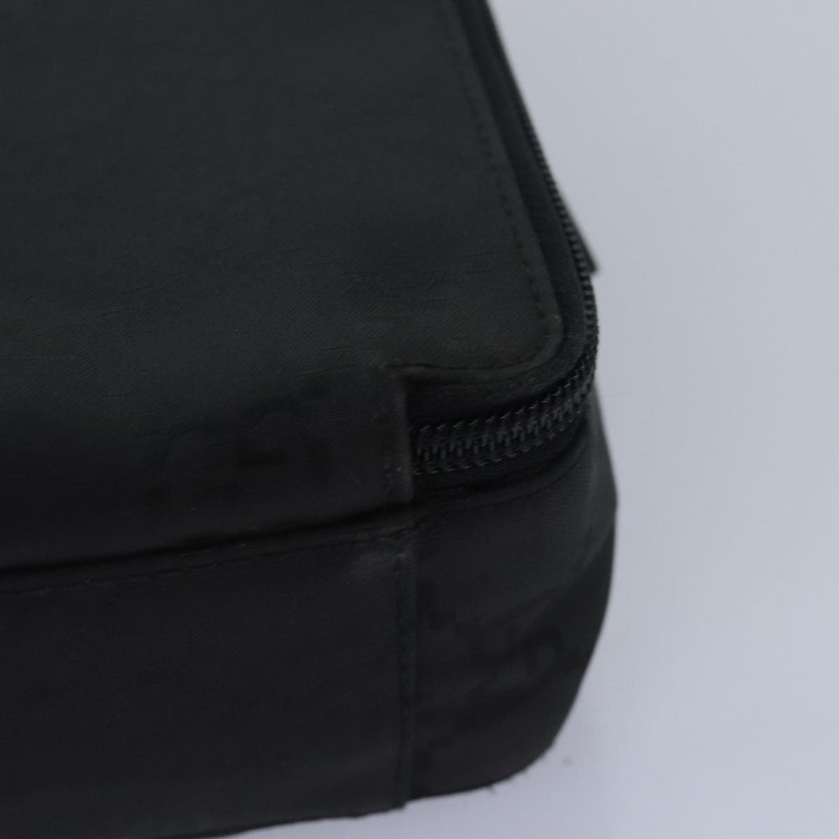 Gucci Vintage Clutch Canvas Black Canvas Clutche & Pouche Bag (Pre-Owned)