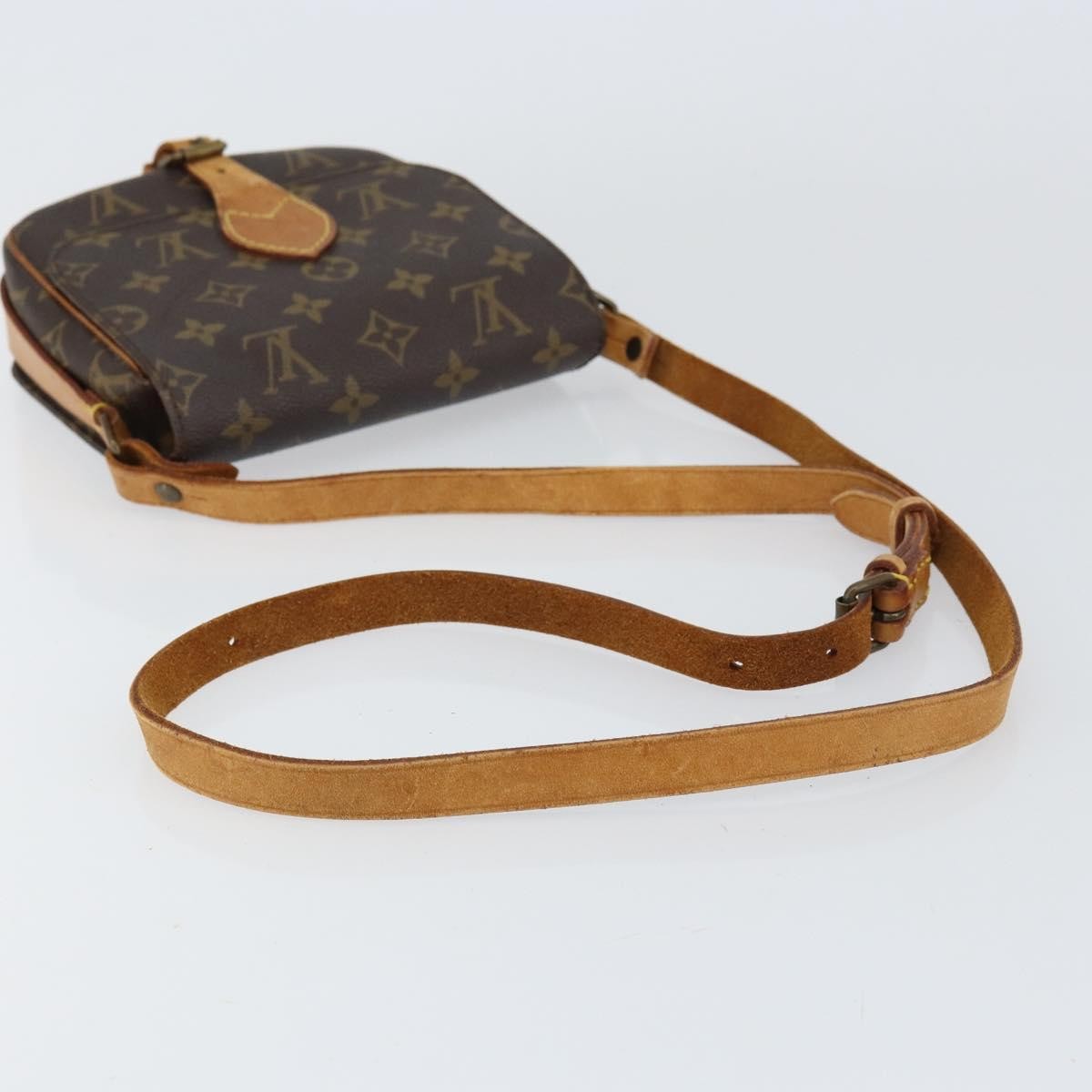 Louis Vuitton Cartouchiere Monogram Canvas Brown Canvas Shoulder Bag Bag (Pre-Owned)