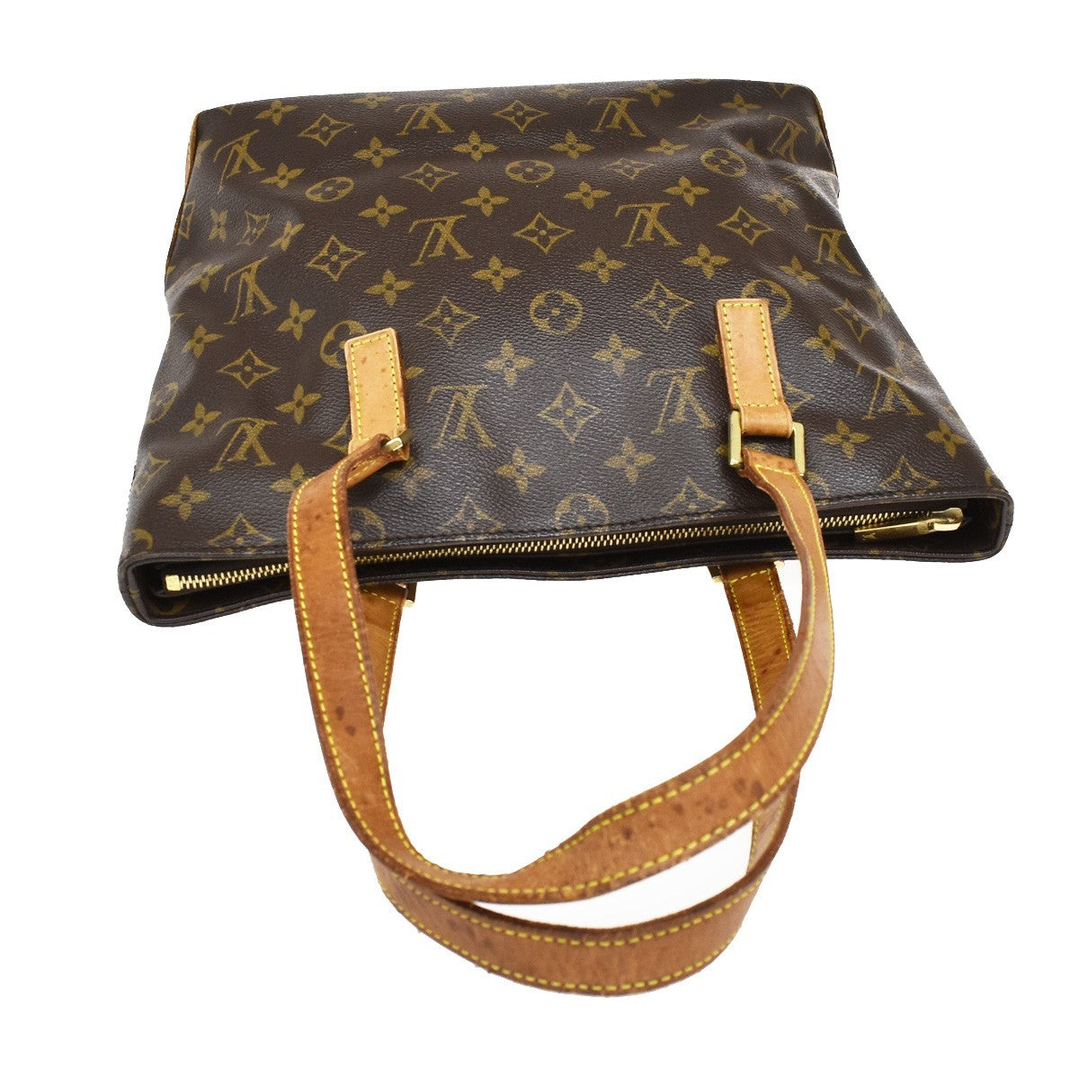 Louis Vuitton Cabas Piano Monogram Canvas Brown Canvas Tote Bag Bag (Pre-Owned)