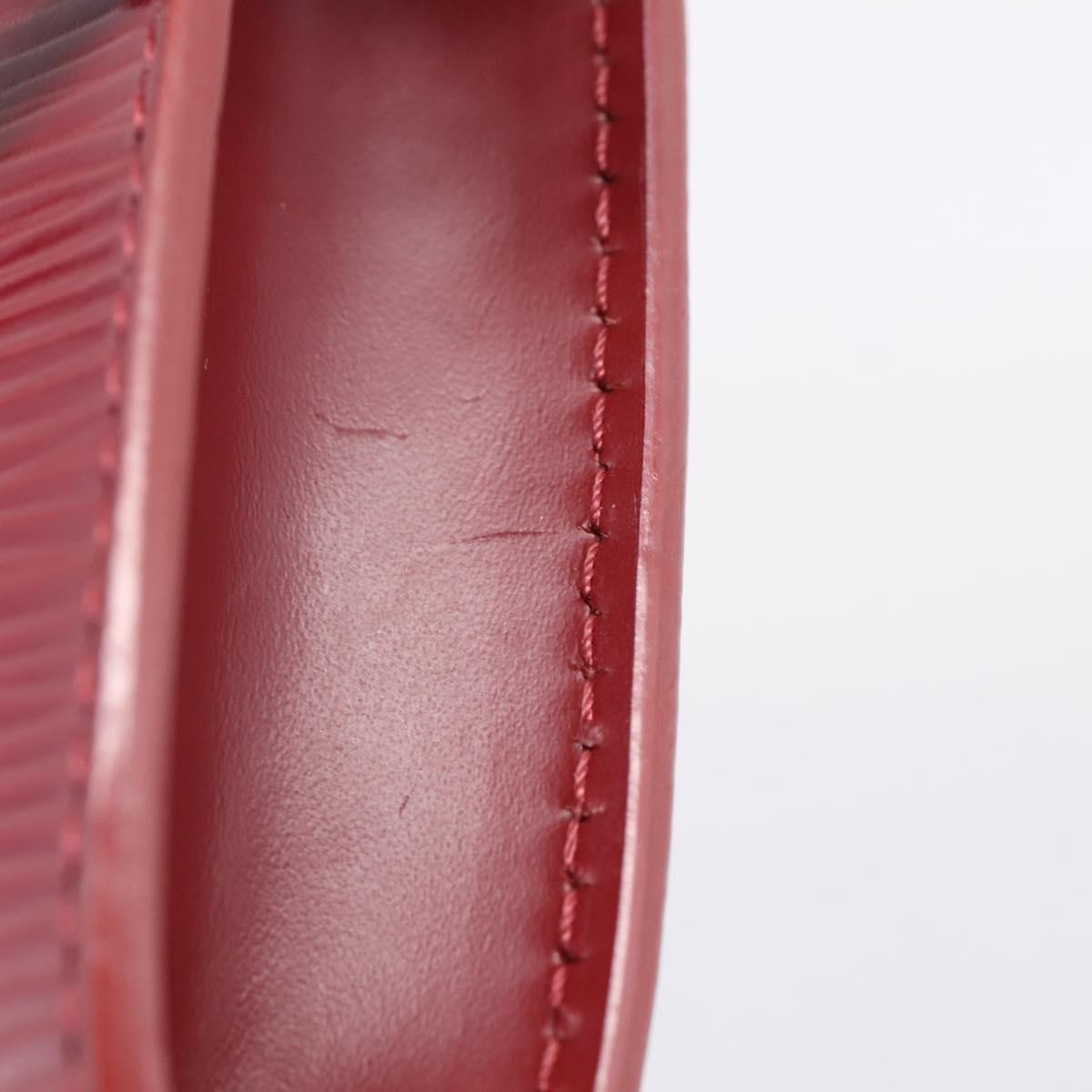 Louis Vuitton Pochette Accessoires Nm Epi Leather Red Leather Clutche & Pouche Bag (Pre-Owned)