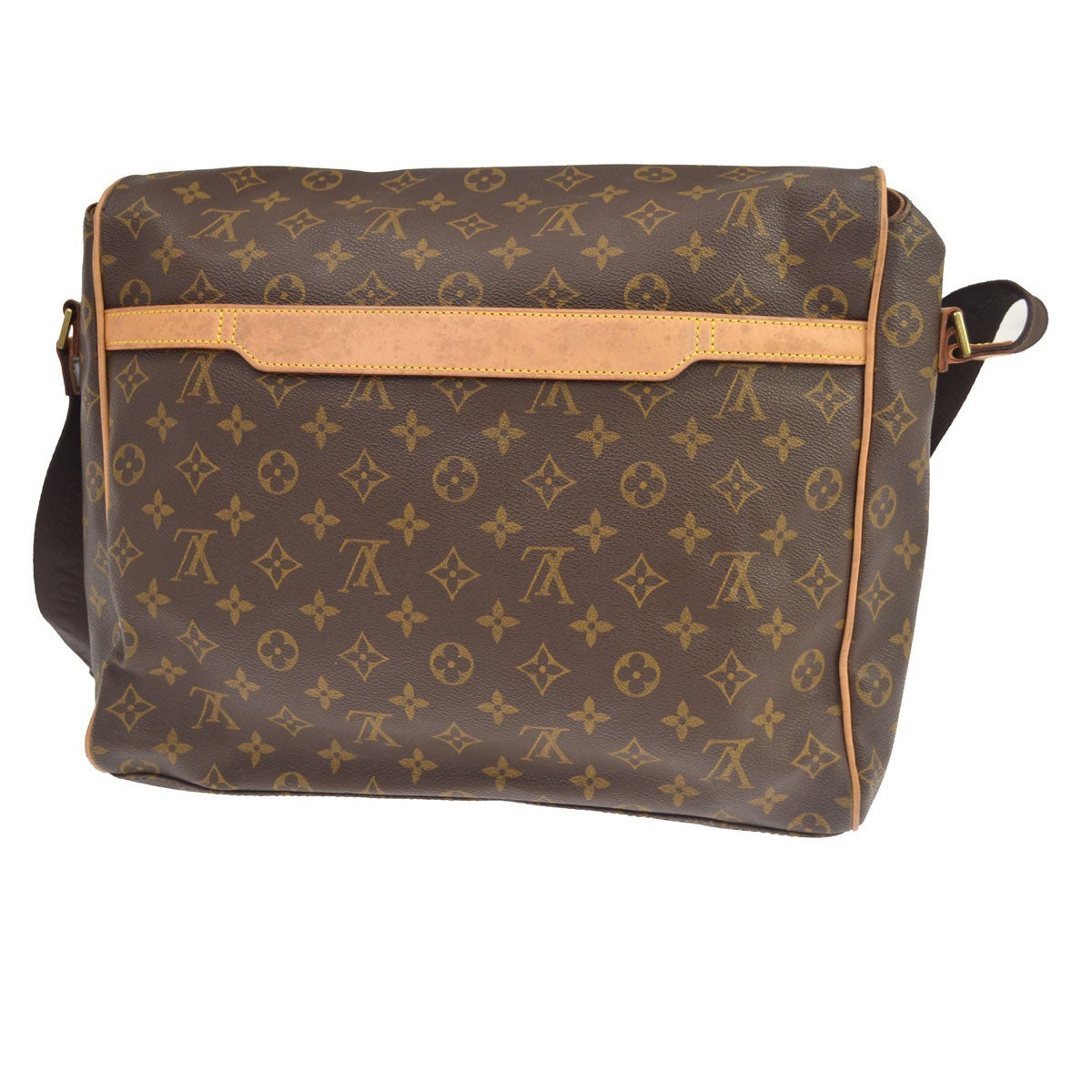 Louis Vuitton Abbesses Messenger Monogram Canvas Brown Canvas Handbag (Pre-Owned)