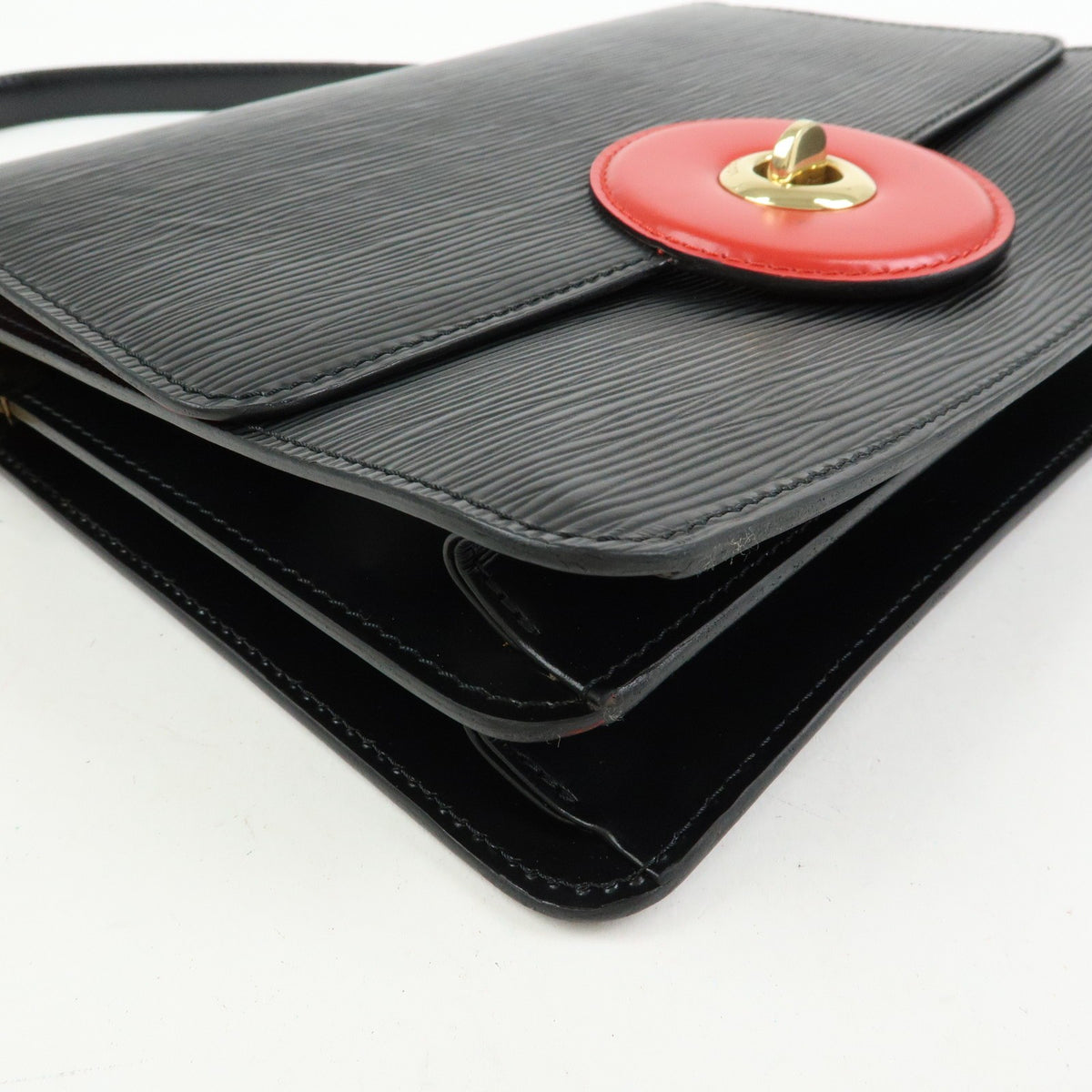 Louis Vuitton Friedland Epi Leather Black Leather Shoulder Bag Bag (Pre-Owned)