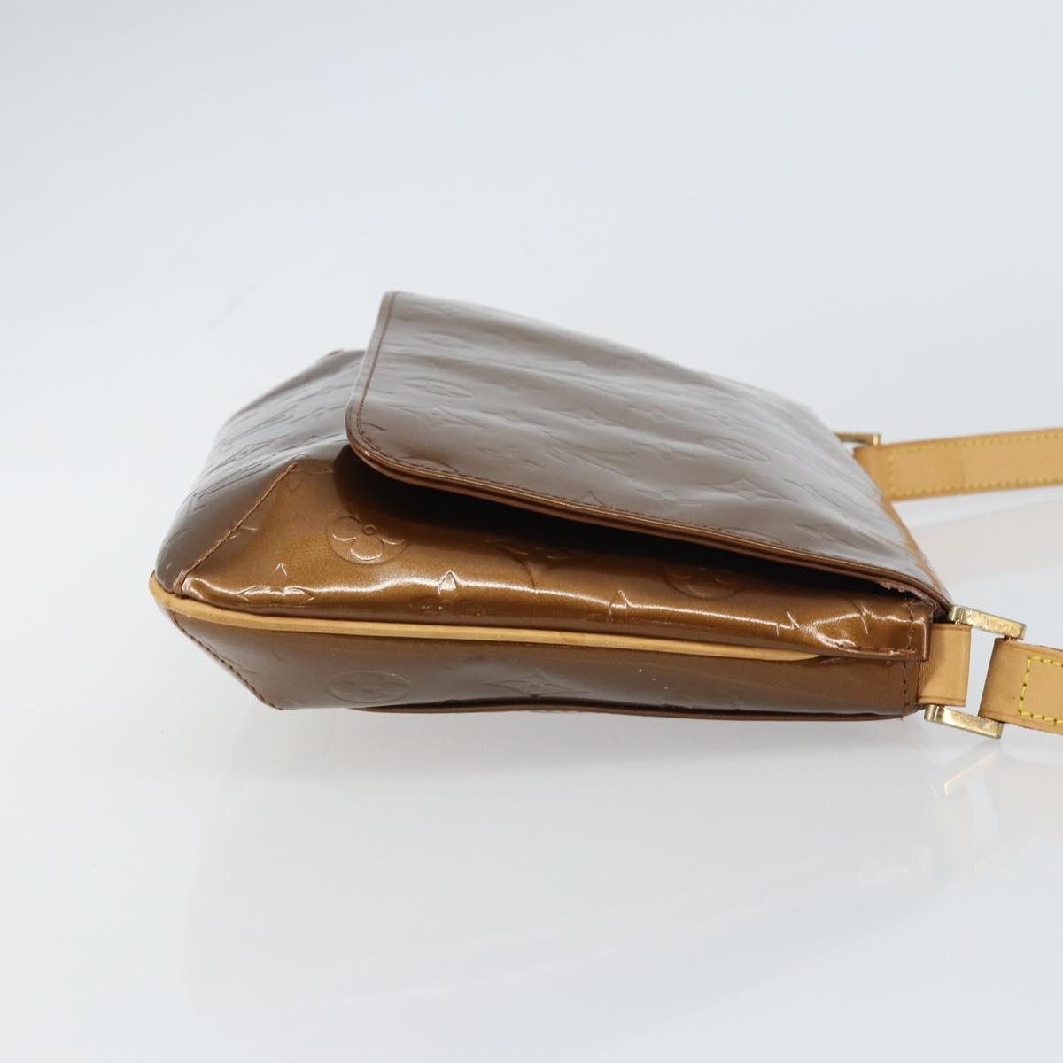 Louis Vuitton Thompson Street Monogram Vernis Brown Patent_Leather Shoulder Bag Bag (Pre-Owned)